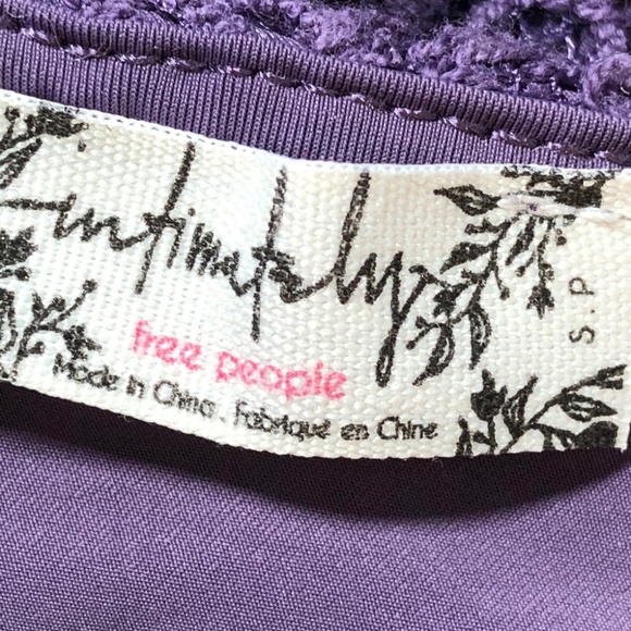 Free People Intimately Lacey Lavender Sheath - Size S - Picture 4 of 6